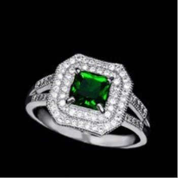 Center Spot - Red Women Ring — image 3