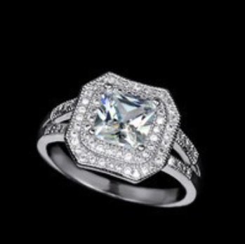 Center Spot - White Women Ring — image 5