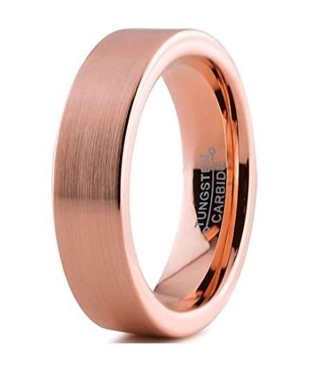 Coral Ore -Tungsten Carbide Ring