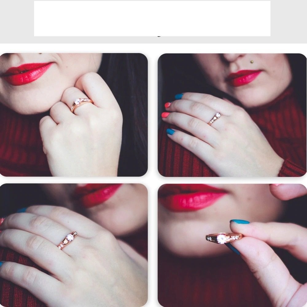 Crowned - CZ Diamond Women Ring — image 7