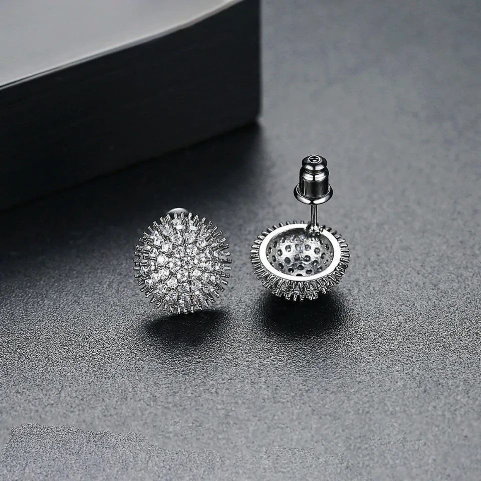 Cynara Bloom- Pendant and Earring Set for women Silver — image 4