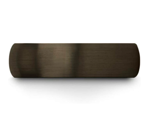 Dark Night - 6mm Black Tungsten Carbide Ring — image 3