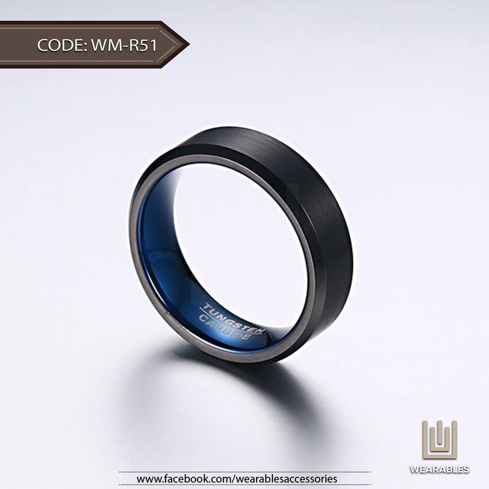 WM-R51 - 6mm Tungsten Carbide Ring — image 3