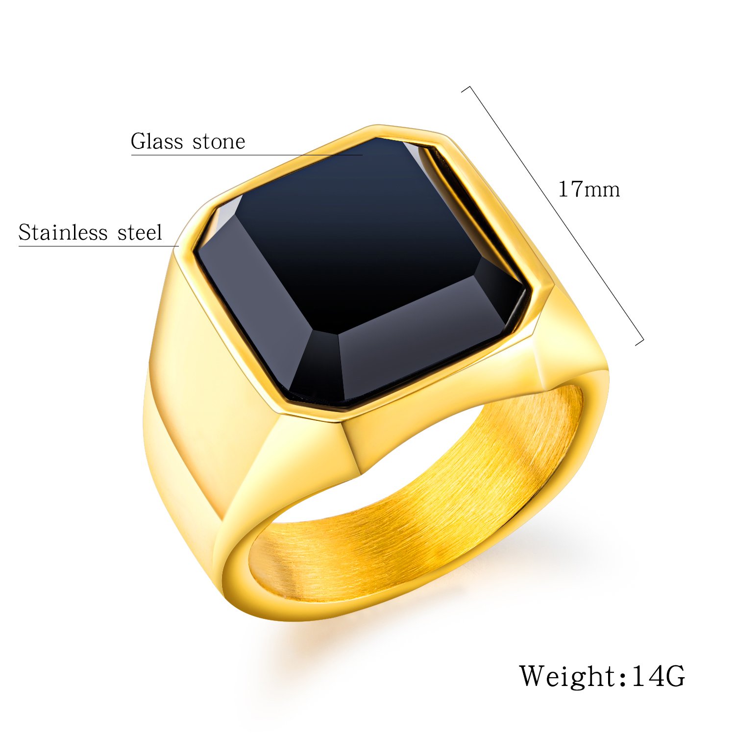 Dry Ash – Stainless Steel Ring