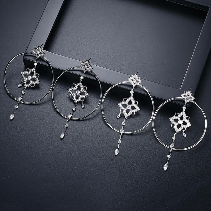 E2290 - Silver Earrings for Women