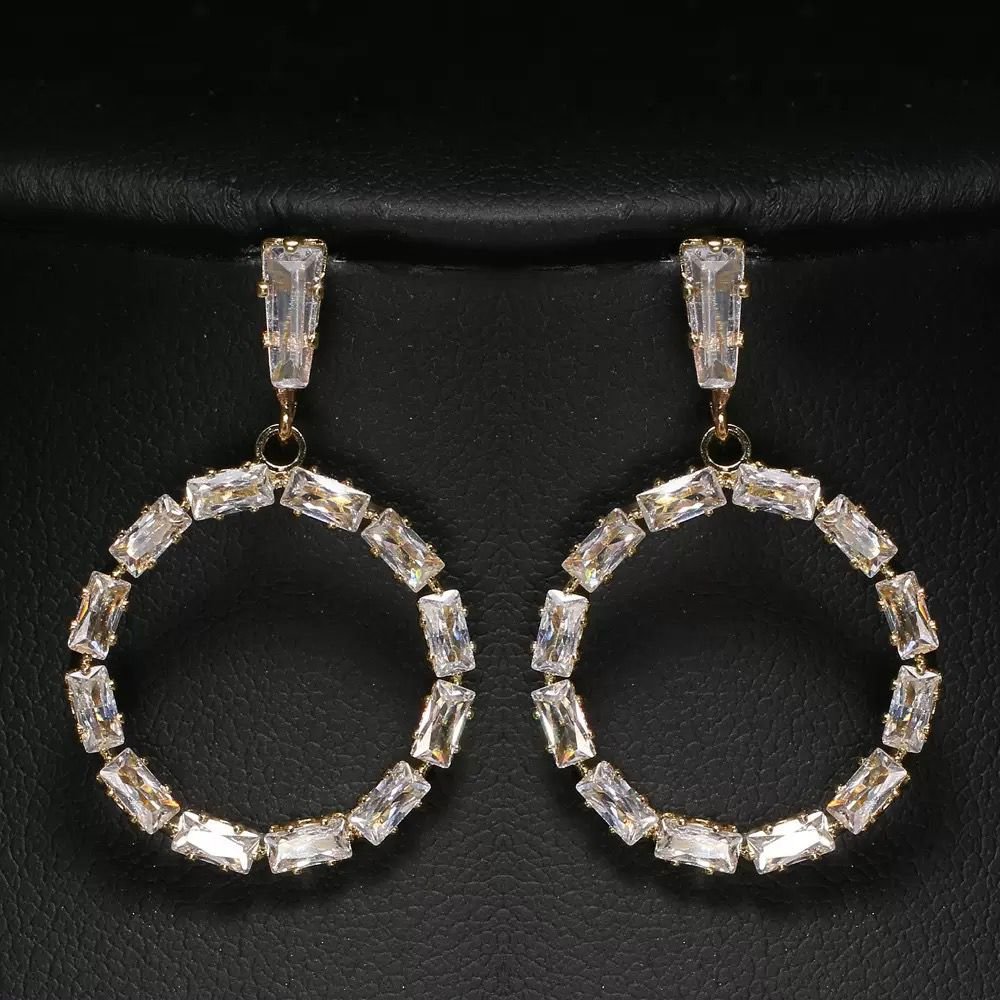 E3090 - Golden Earrings for Women