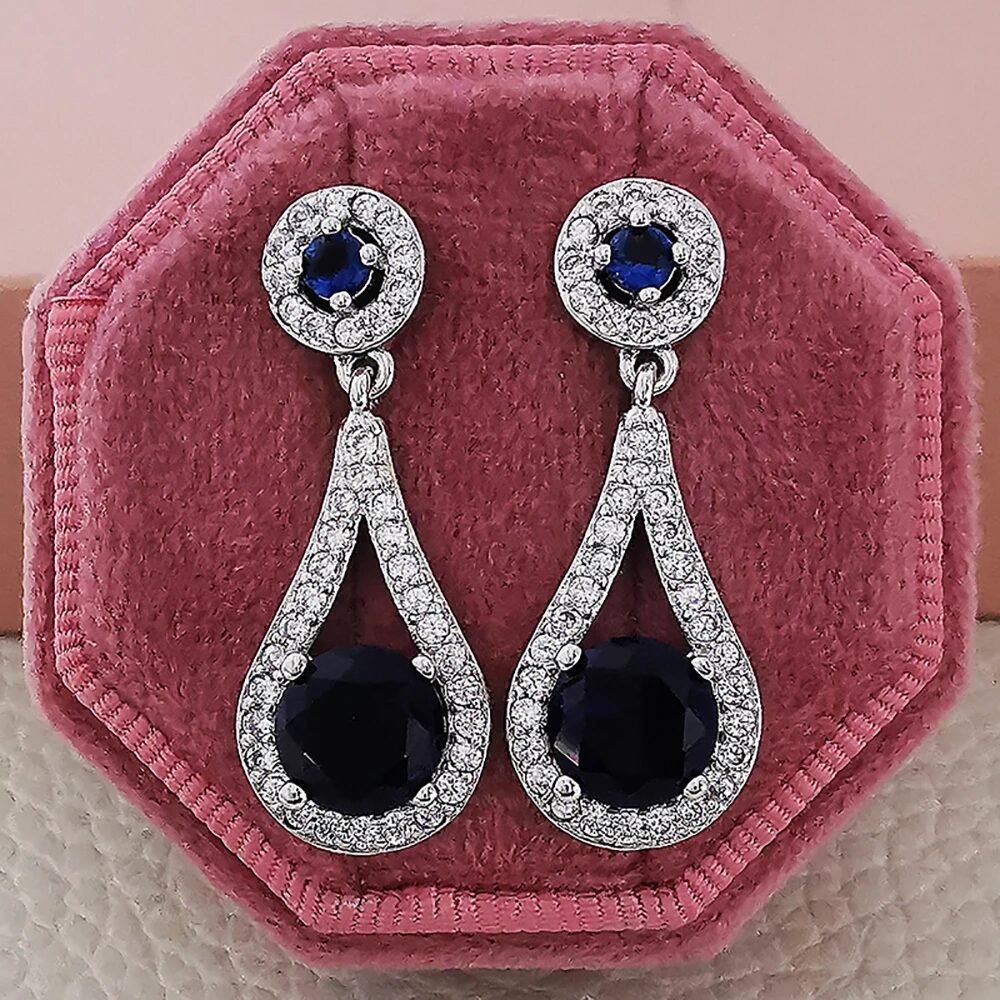 E3690- Blue Earrings for Women
