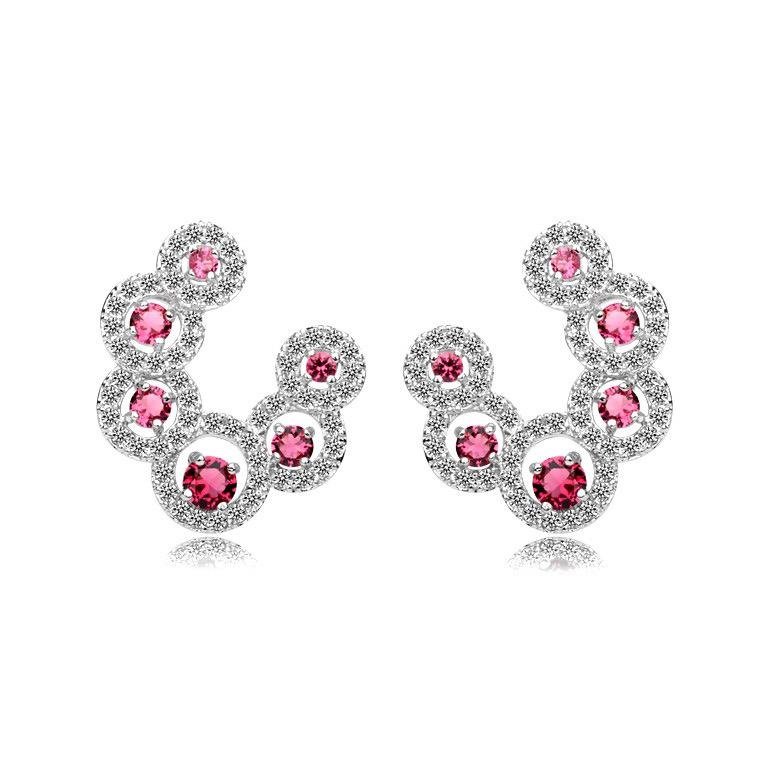 E3690 - Red Earrings for Women — image 3