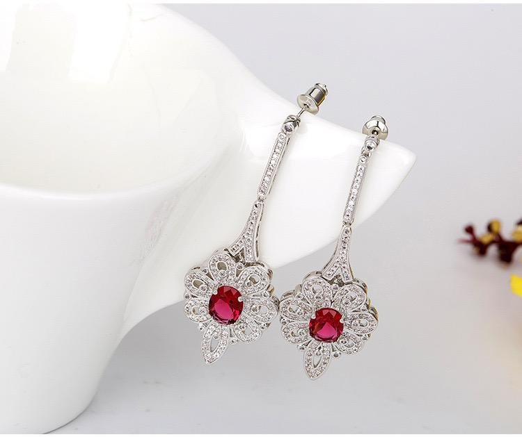 E3890 - Green Earrings for Women