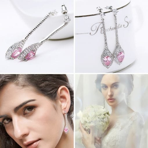 E3890 - Pink Earrings for Women