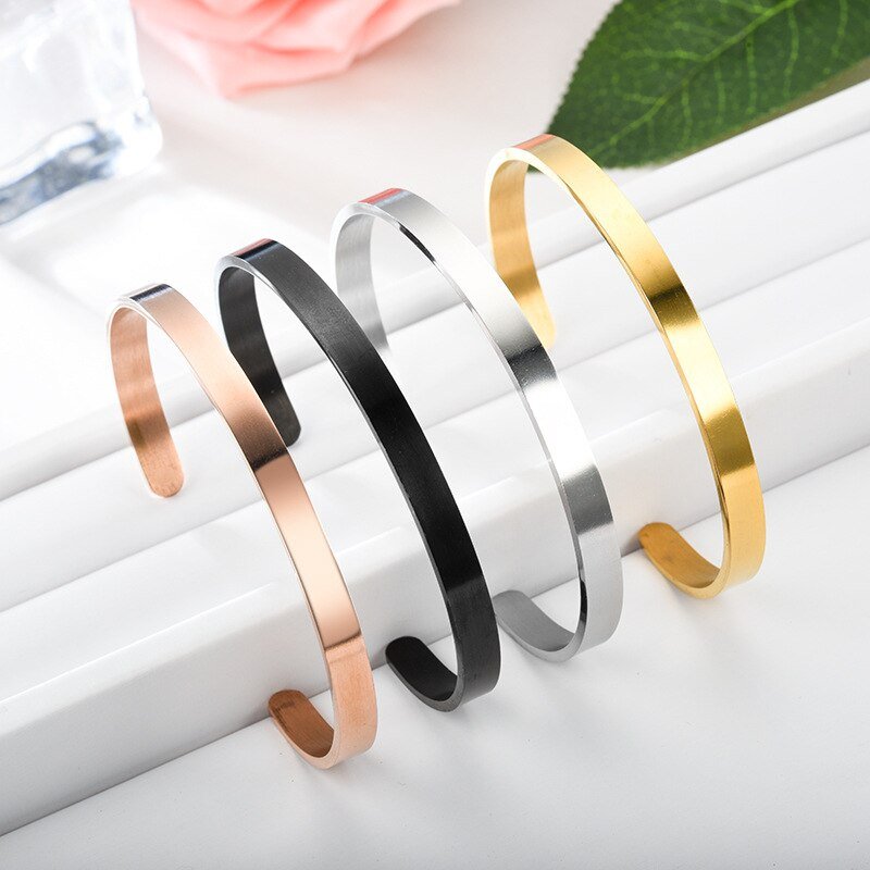 Essentials - 3mm Stainless Steel Men Women Bracelet — image 6