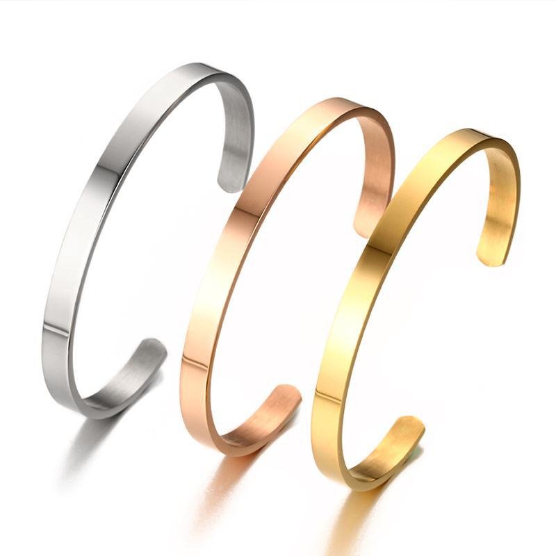 Essentials - 5mm Stainless Steel Men Women Bracelet — image 4
