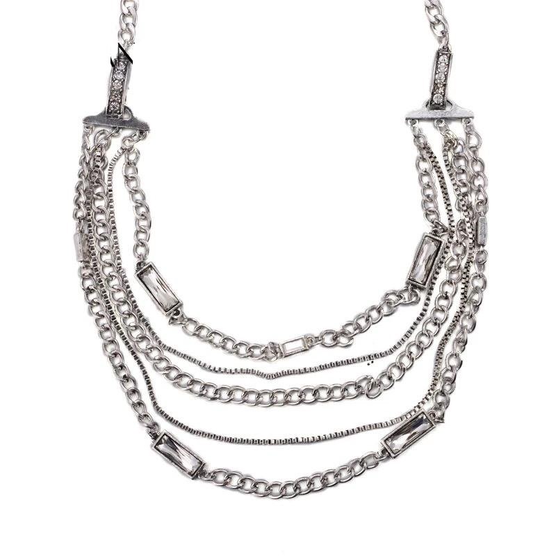 Golden Classic - 3 Three Layer Women Necklace/Pendant — image 4