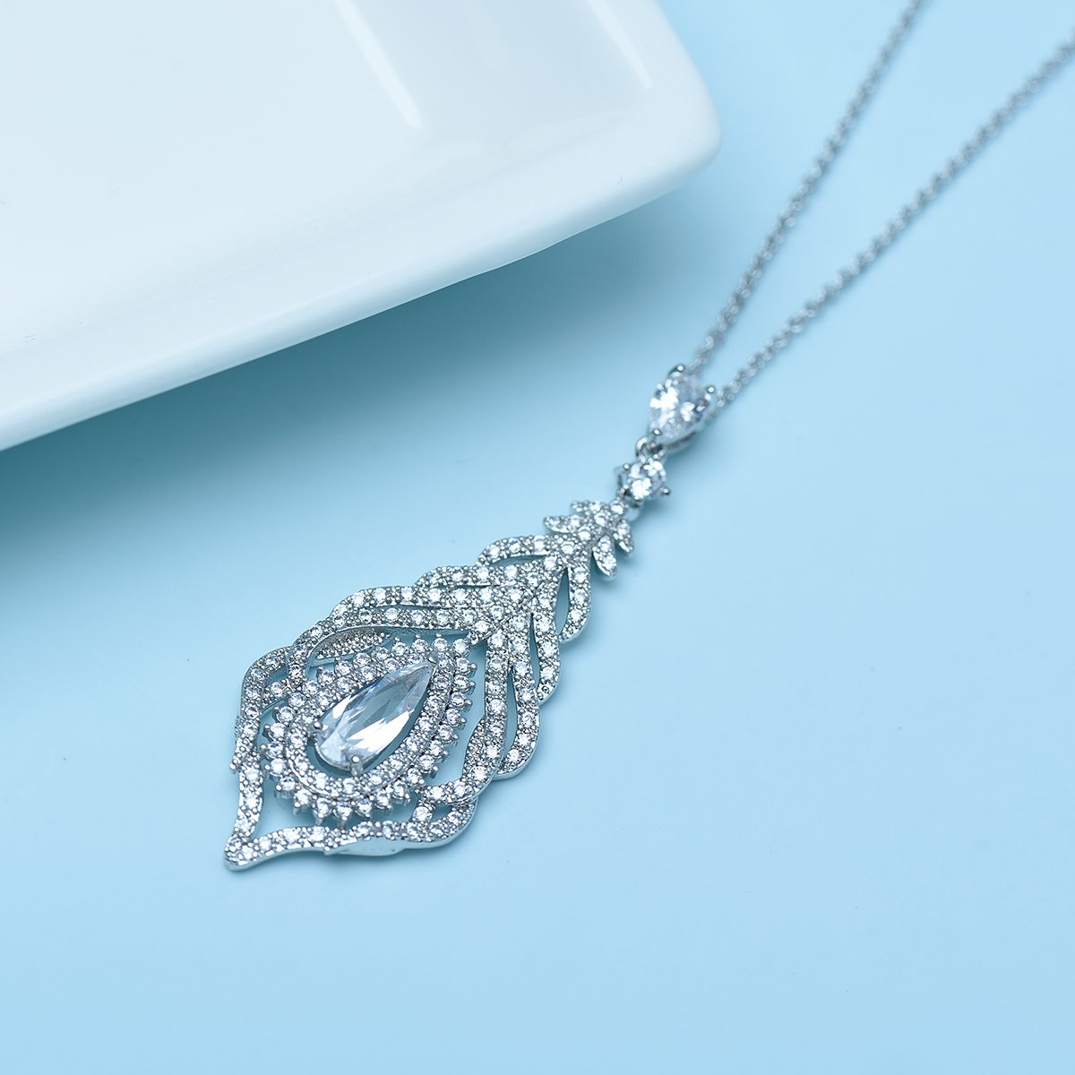 Palm Leaf - Necklace/Pendant for Women — image 3