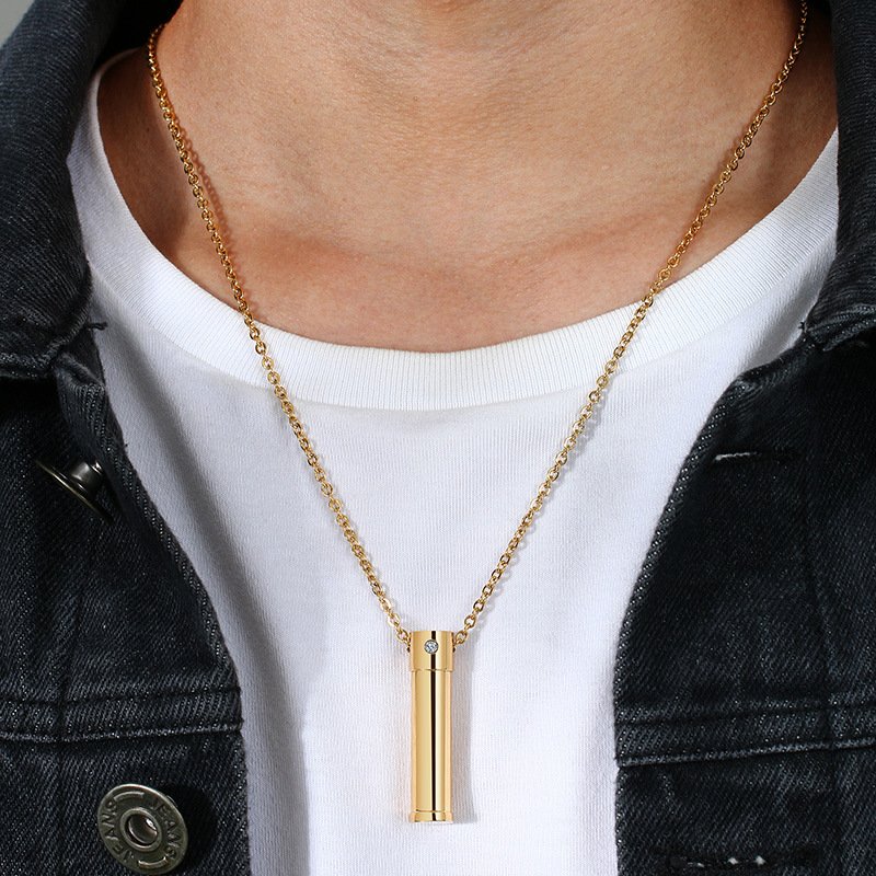 Secret Chamber - Men, Women Pendant with Chain