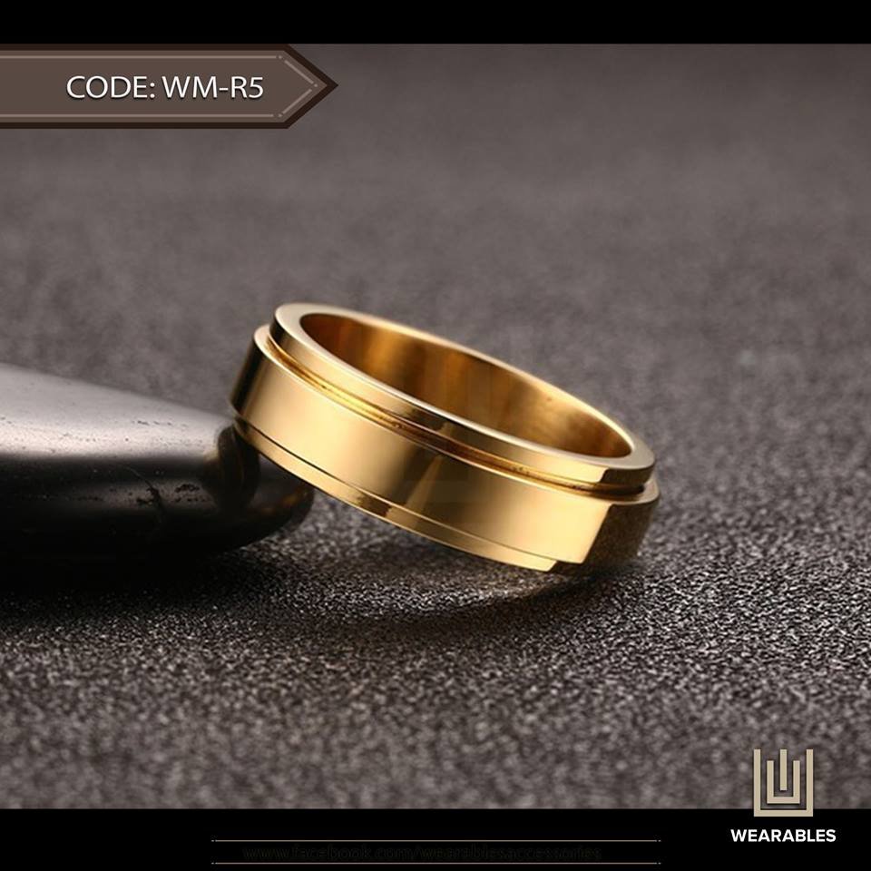 Spinner Sun –Stainless Steel Ring