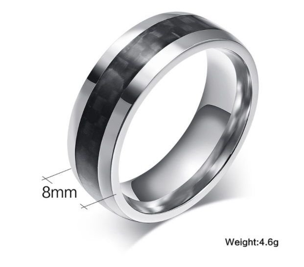 Victor – Silver Stainless Steel Ring — image 4