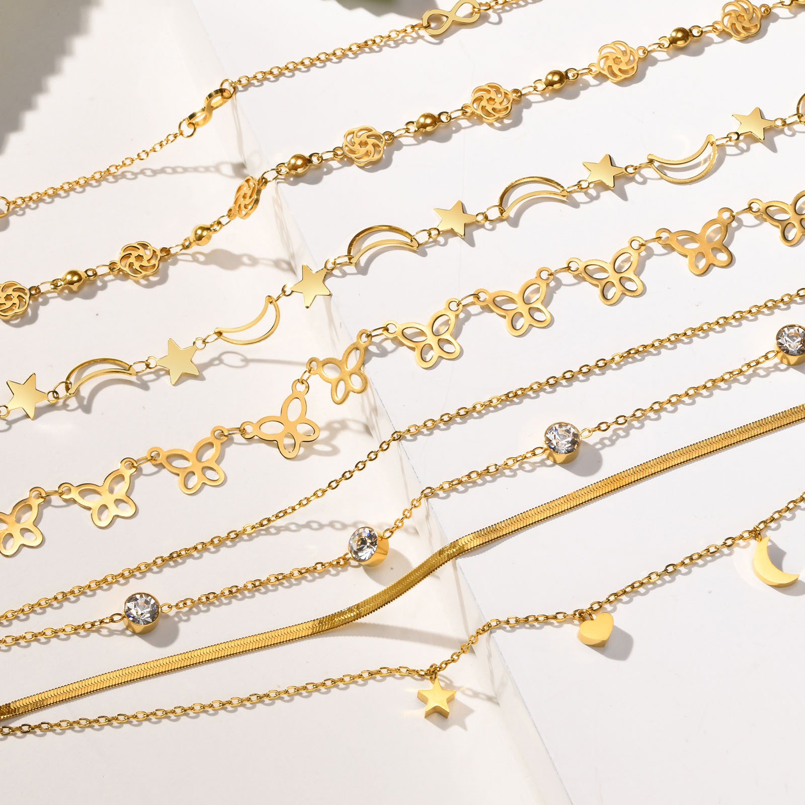 WA39 - Golden - Anklet for Women