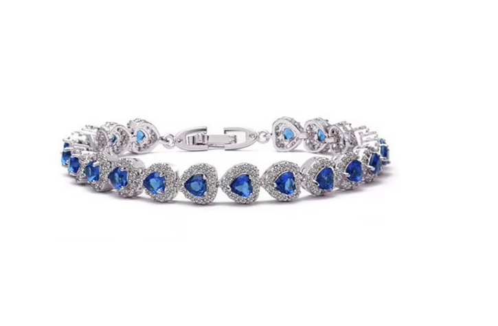 WB128 - Blue Women Luxary Bracelet