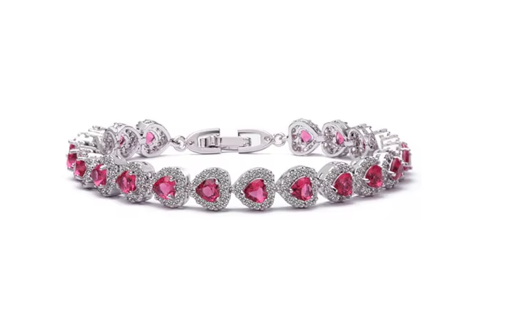 WB128 - Red Women Luxary Bracelet
