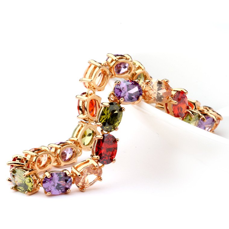 WB193- Rose Gold Multi Women Luxary Bracelet — image 5