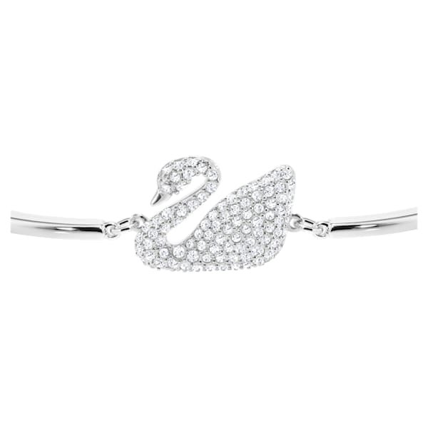 WB228 - Swan Women Bracelet in Rhodium — image 3