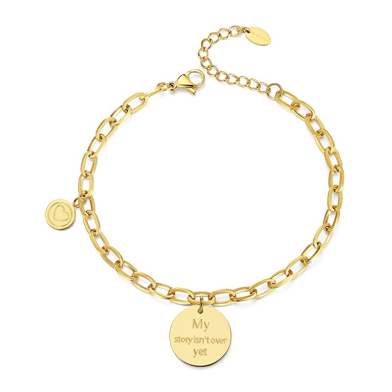 WB289 – Golden 316 Stainless Steel Bracelet