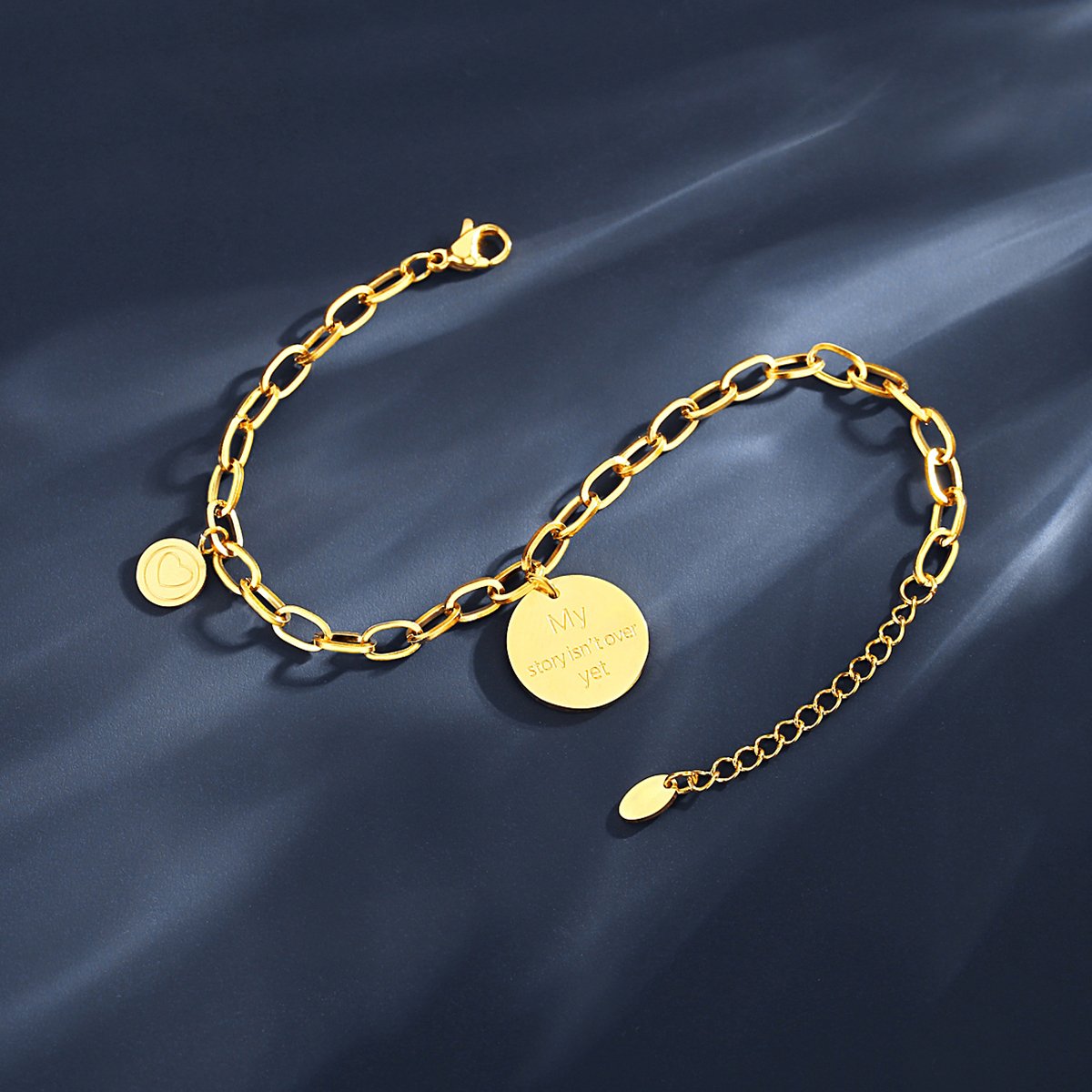 WB289 – Golden 316 Stainless Steel Bracelet — image 3