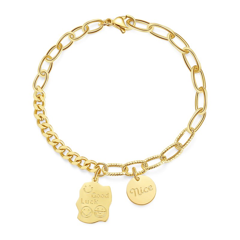 WB294 – Golden 316 Stainless Steel Bracelet