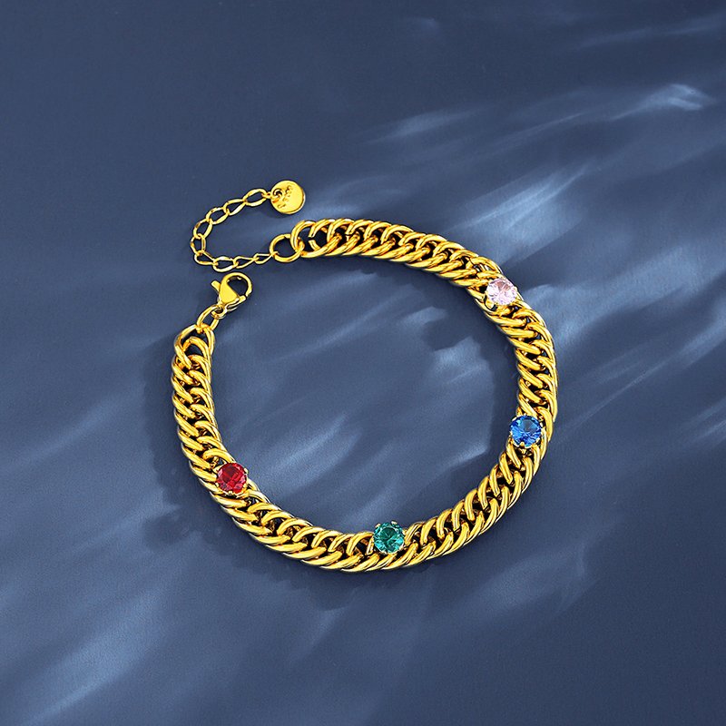 WB333 – Golden 316 Stainless Steel Bracelet