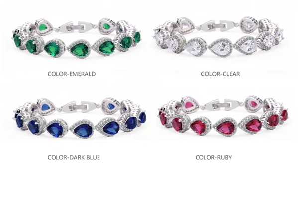 WB371 - White Women Luxary Bracelet