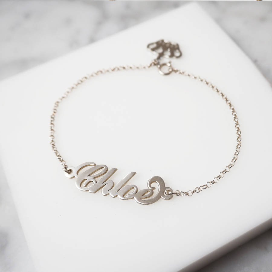 WCB 1 - Customized Name Men Women Bracelet — image 7