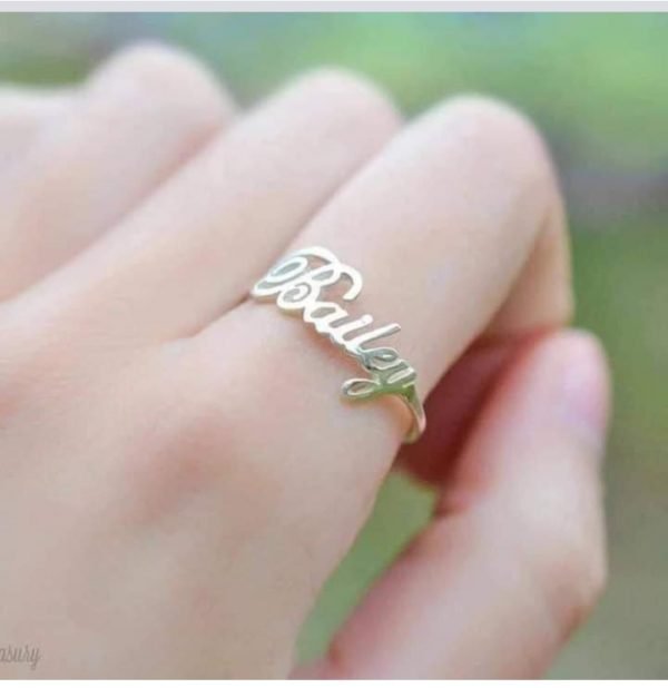 WCR 1 - Customized Name Men Women Ring — image 9