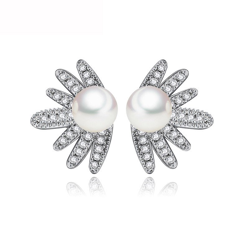 WE212 - White Earrings for Women — image 4