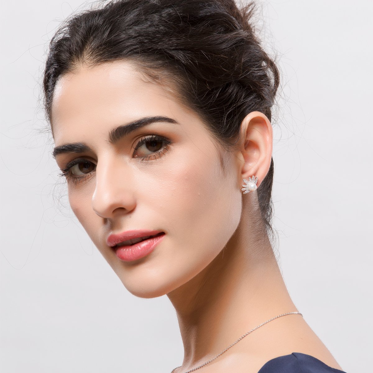 WE212 - White Earrings for Women — image 6