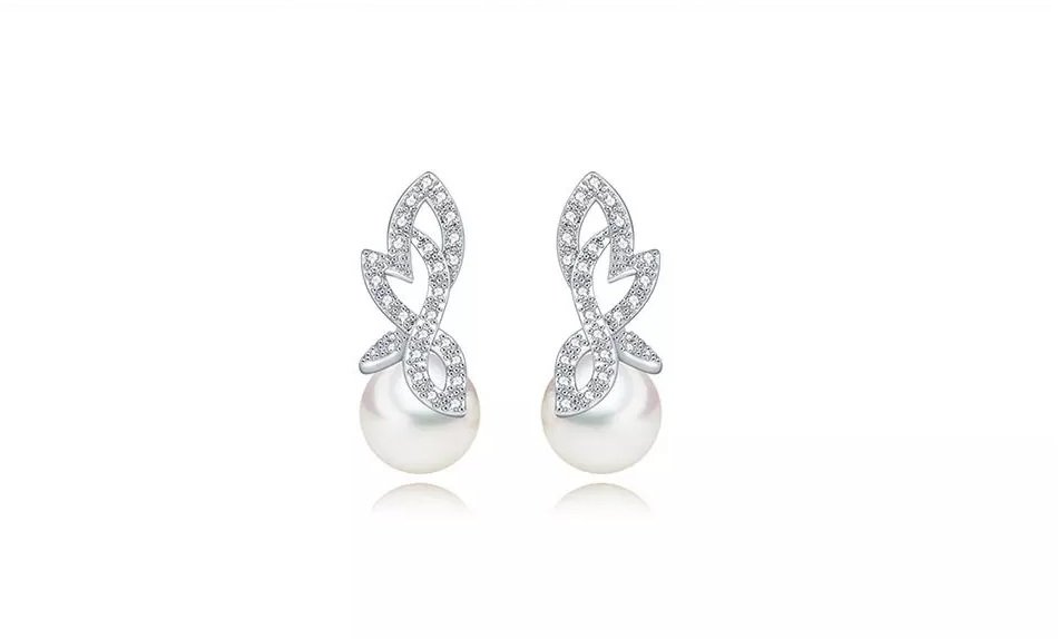 WE250- White Women Earrin