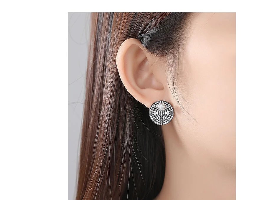 WE466- Black Earrings for Women — image 4