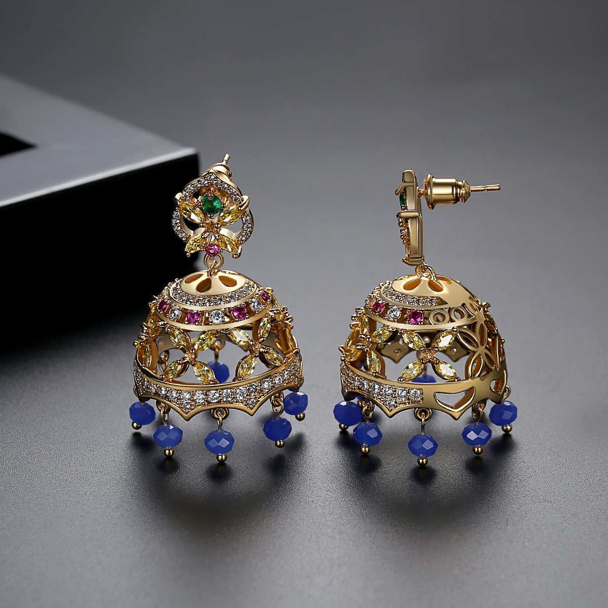 Lamp Shade -Women Jhumki Earrings — image 5