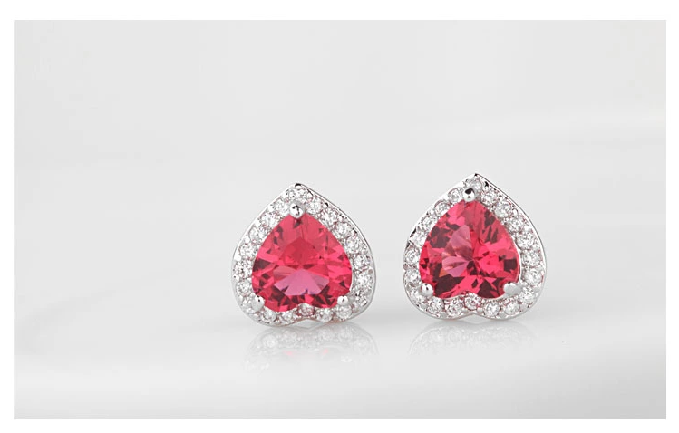 WE531 - Red Earrings for Women