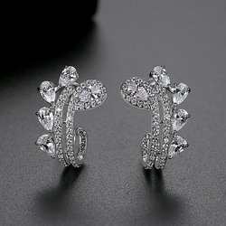 WE599 - White Women Earrings