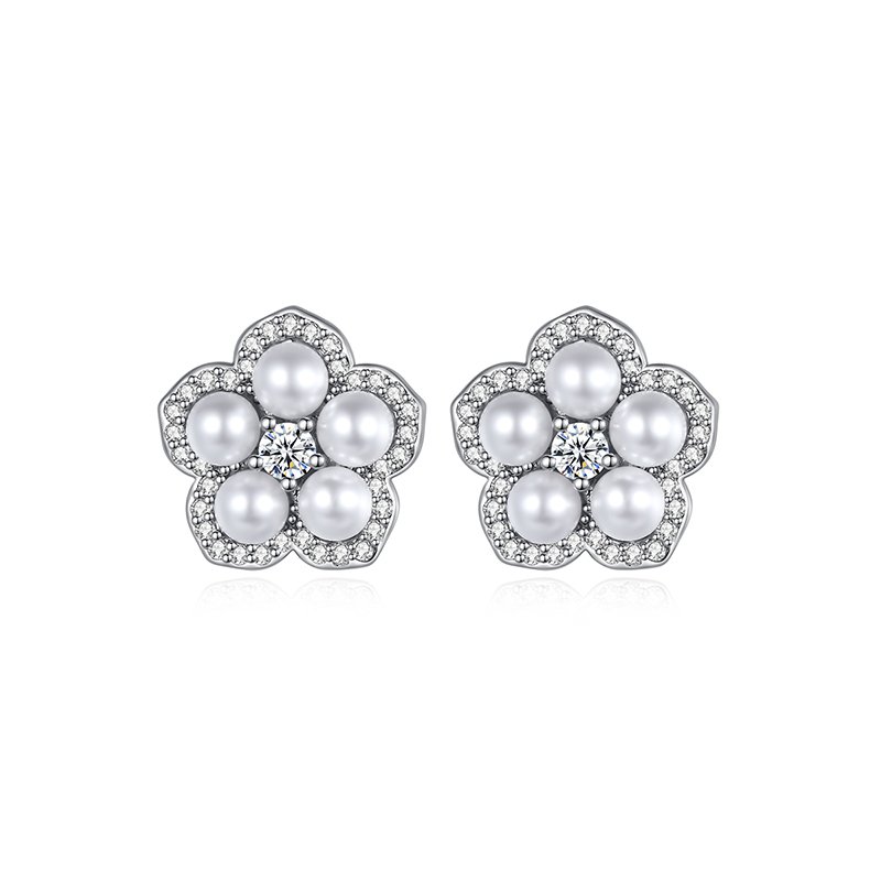 WE667 - White Earrings for Women — image 5
