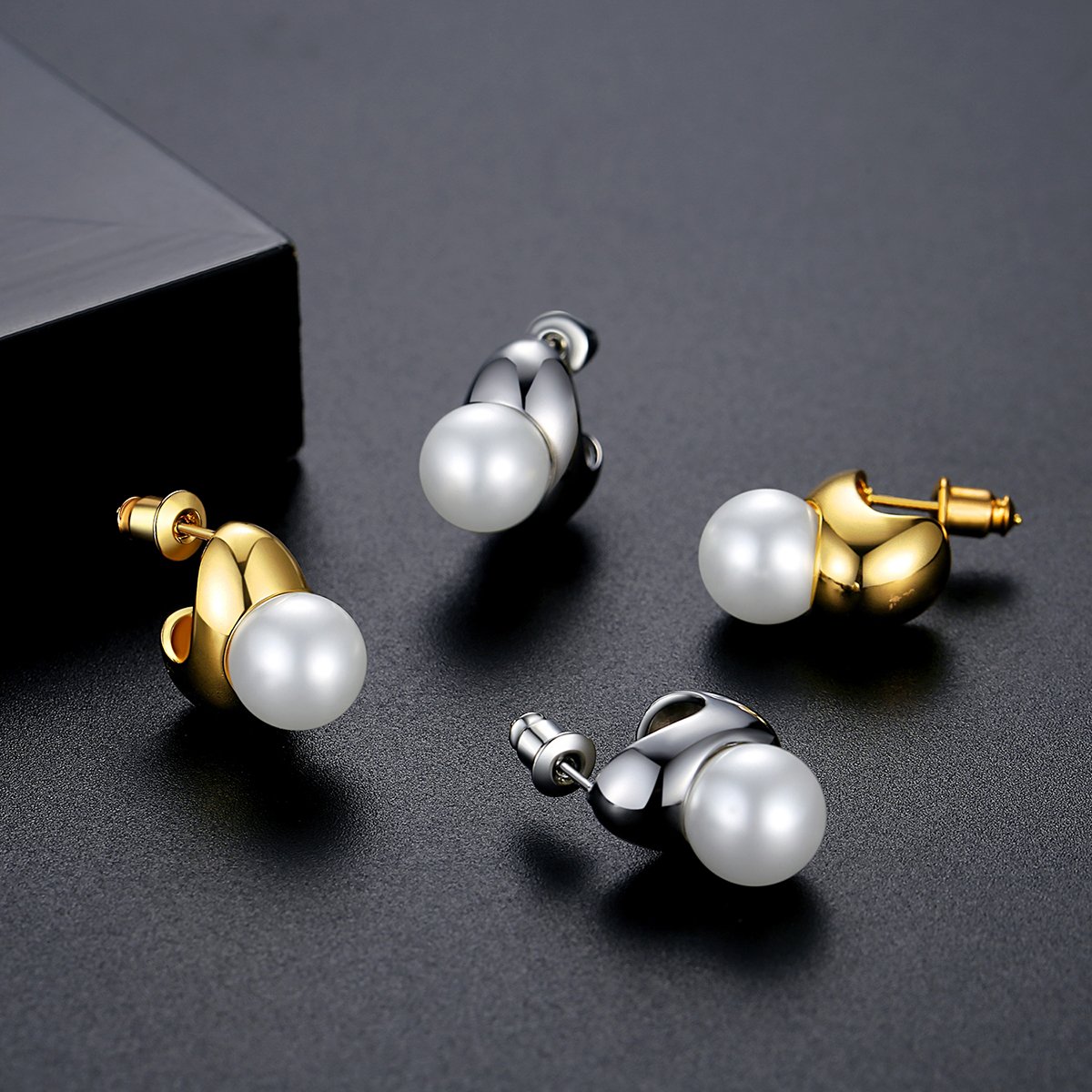 WE722- Golden Earrings for Women