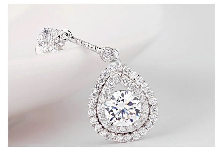 White Anchor - Pendant and Earring Set for women — image 4