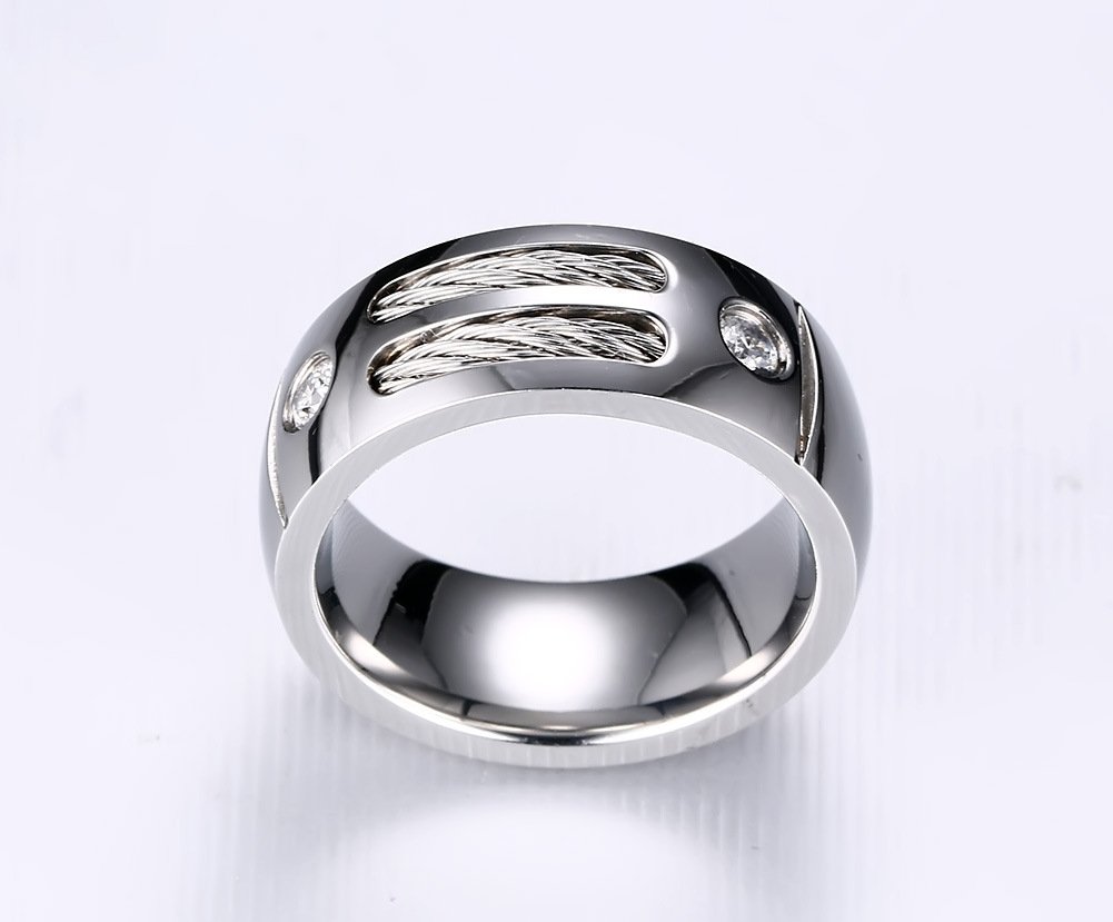 Wired In – Silver Stainless Steel Ring — image 5