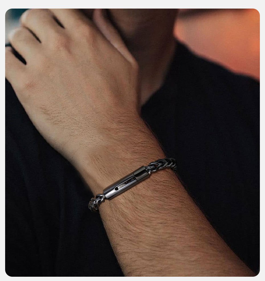 WM-B298 - Golden 316 Stainless Steel Bracelet — image 3