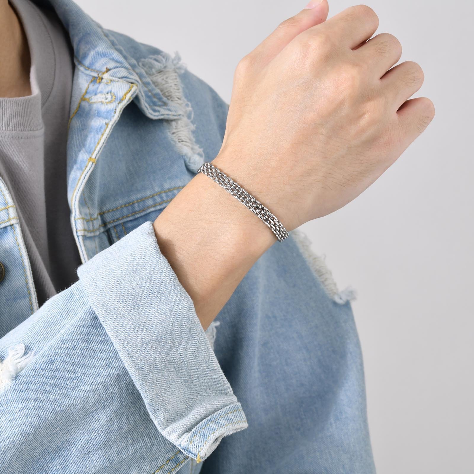WM-B307 - 316 Stainless Steel Bracelet — image 4