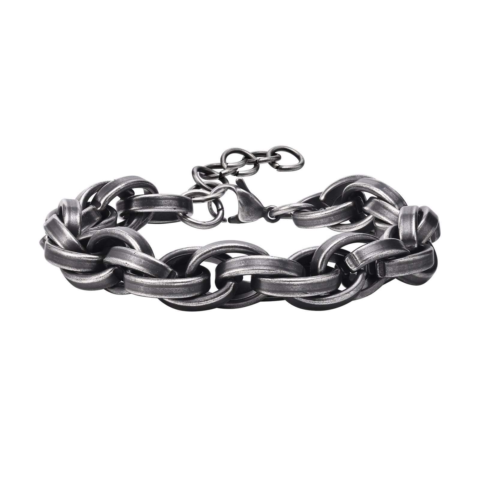 WM-B376 - 316 Stainless Steel Bracelet Gray