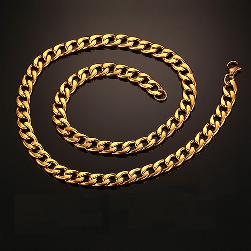 WM-C13 - Men Gold Necklace Chain