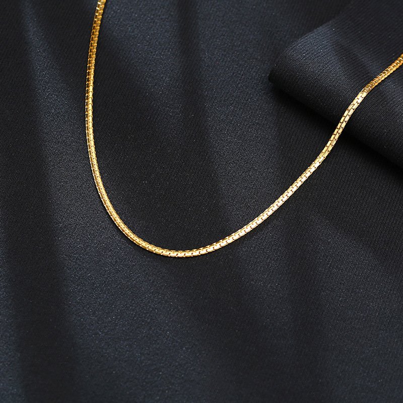 WM-C17 - Men Gold Necklace Chain