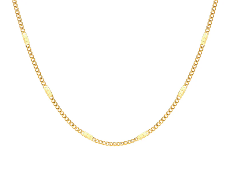 WM-C21 - Men-Women Gold Necklace Chain